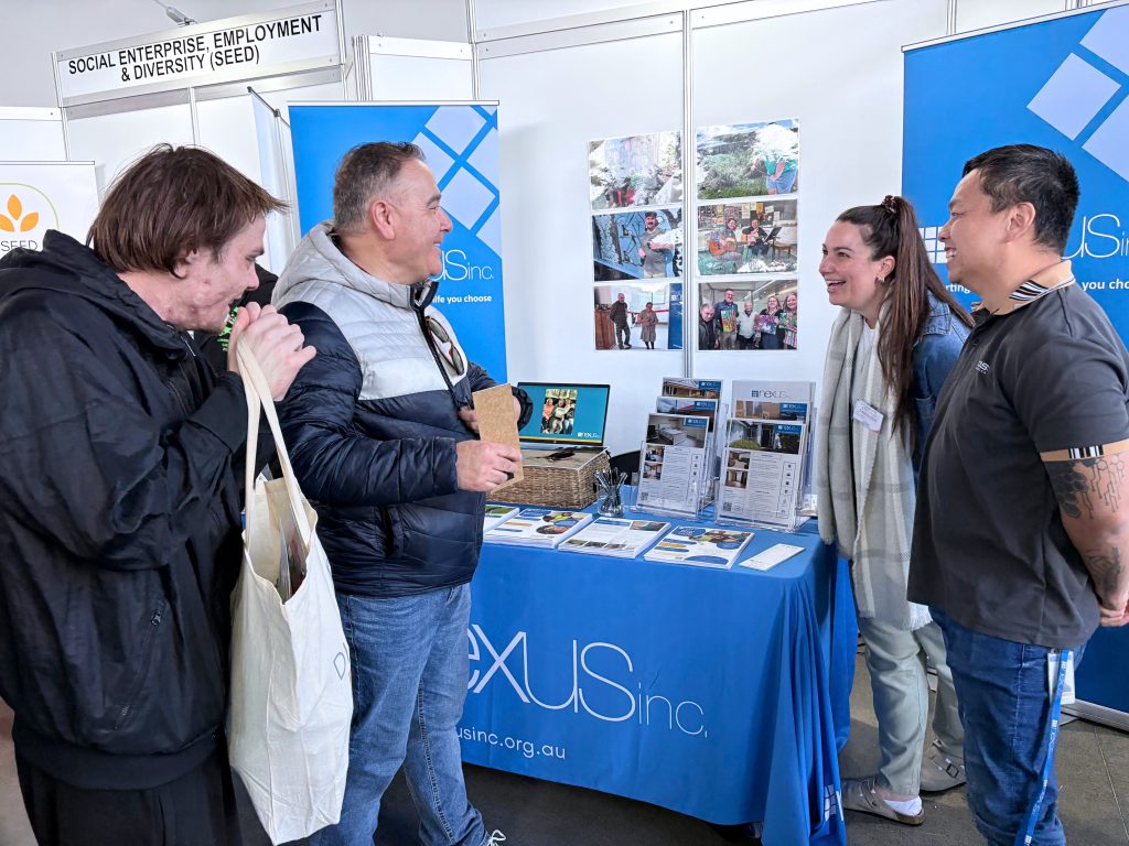 Tasmanian Disability Provider, Nexus Inc attended Speak Out’s ‘Gearing Up for Choice and Control’ Disability Expos in Hobart, Launceston and Devonport over the past few weeks,